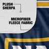 Northern Arizona University Lumberjacks Blanket, 50"x60" Primary Logo, Silky Touch Sherpa Back Super Soft Throw Blanket view 4