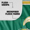 Norfolk State University Primary Logo Silky Touch Sherpa Back Super Soft Throw Blanket,Primary Logo view 4
