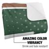 Montana Tech University Orediggers Logo Dots Silky Touch Sherpa Back Super Soft Throw Blanket,Logo Dots view 3