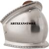 ARTIZANSTORE Medieval Classic Knights Steel Poleyns Knee Cops Armor SCA Armour SCA Fighting Silver Armor Halloween Costume view 3