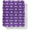 University of North Alabama Lions Logo Pattern Silky Touch Sherpa Back Super Soft Throw Blanket,Logo Pattern view 1