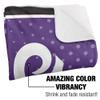 Cornell College Rams Blanket, 50"x60" Logo Dots, Silky Touch Sherpa Back Super Soft Throw Blanket view 3