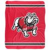 Gardner-Webb University Runnin' Bulldogs Primary Logo Silky Touch Sherpa Back Super Soft Throw Blanket,Primary Logo view 2
