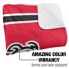 Gardner-Webb University Runnin' Bulldogs Primary Logo Silky Touch Sherpa Back Super Soft Throw Blanket,Primary Logo view 3
