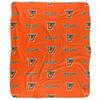 University of Texas Rio Grande Valley Vaqueros Blanket, 50"x60" Logo Pattern, Silky Touch Sherpa Back Super Soft Throw Blanket view 2