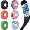 Deekin 6 Rolls Hockey Tape USA Flag Camo Lacrosse Stick Tape Waterproof Non Slip Hockey Athletic Sports Stick Baseball, 1'' x 27 Yards/Roll(Vintage,Vivid) view 1