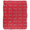 Marist College Logo Pattern Silky Touch Sherpa Back Super Soft Throw Blanket,Logo Pattern view 2