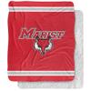 Marist College Primary Logo Silky Touch Sherpa Back Super Soft Throw Blanket,Primary Logo view 1