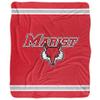 Marist College Primary Logo Silky Touch Sherpa Back Super Soft Throw Blanket,Primary Logo view 2