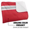 Marist College Primary Logo Silky Touch Sherpa Back Super Soft Throw Blanket,Primary Logo view 3