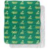 Norfolk State University Logo Pattern Silky Touch Sherpa Back Super Soft Throw Blanket,Logo Pattern view 1