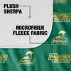 Norfolk State University Logo Pattern Silky Touch Sherpa Back Super Soft Throw Blanket,Logo Pattern view 4