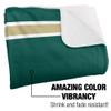 Jacksonville University Dolphins Primary Logo Silky Touch Sherpa Back Super Soft Throw Blanket,Primary Logo view 3