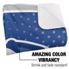 Eastern Illinois University Panthers Logo Dots Silky Touch Sherpa Back Super Soft Throw Blanket,Logo Dots view 3