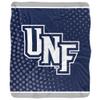 University of North Florida Logo Dots Silky Touch Sherpa Back Super Soft Throw Blanket,Logo Dots view 2