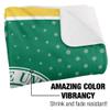 Norfolk State University Logo Dots Silky Touch Sherpa Back Super Soft Throw Blanket,Logo Dots view 3