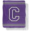 Cornell College Rams Blanket, 50"x60" Primary Logo, Silky Touch Sherpa Back Super Soft Throw Blanket view 1