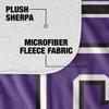 Cornell College Rams Blanket, 50"x60" Primary Logo, Silky Touch Sherpa Back Super Soft Throw Blanket view 4