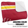 Virginia Military Institute Keydets Primary Logo Silky Touch Sherpa Back Super Soft Throw Blanket,Primary Logo view 3