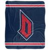 Duquesne University Dukes Primary Logo Silky Touch Sherpa Back Super Soft Throw Blanket,Primary Logo view 2