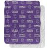 Cornell College Rams Blanket, 50"x60" Logo Pattern, Silky Touch Sherpa Back Super Soft Throw Blanket view 1
