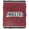 University of Northwestern Ohio Racers Logo Dots Silky Touch Sherpa Back Super Soft Throw Blanket,Logo Dots view 2