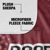 University of Northwestern Ohio Racers Logo Dots Silky Touch Sherpa Back Super Soft Throw Blanket,Logo Dots view 4