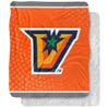 University of Texas Rio Grande Valley Vaqueros Blanket, 50"x60" Logo Dots, Silky Touch Sherpa Back Super Soft Throw Blanket view 1