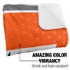 University of Texas Rio Grande Valley Vaqueros Blanket, 50"x60" Logo Dots, Silky Touch Sherpa Back Super Soft Throw Blanket view 3