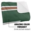 Montana Tech University Orediggers Primary Logo Silky Touch Sherpa Back Super Soft Throw Blanket,Primary Logo view 3