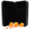 CUESOUL Professional Luxury PU Dart Case with AK5 Dart Flights Diamond Shape for Steel Tip Darts or Soft Tip Darts view 1