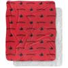 Northwestern Oklahoma State University Rangers Logo Pattern Silky Touch Sherpa Back Super Soft Throw Blanket,Logo Pattern view 1