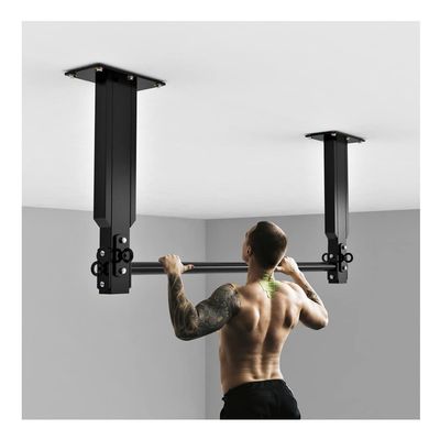 Wall-Mounted Pull-up bar, Professional Strength Training Fitness bar, sandbag Resistance Band Hanging Horizontal bar, Load 300kg