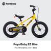 RoyalBaby Freestyle EZ Kids Bike, Easy Learn Balancing to Biking, 14 Inch Balance & Pedal Bicycle, Instant Assembly Toddlers Boys Girls Ages 3-5 Years, 14" Yellow view 4