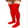 Moon Wood Women Thigh High Socks Extra Long Cotton Knit Warm Thick Tall Long Boot Stockings Leg Warmers view 2