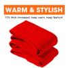 Moon Wood Women Thigh High Socks Extra Long Cotton Knit Warm Thick Tall Long Boot Stockings Leg Warmers view 4