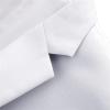 Maiyifu-GJ Men's Slim Fit Double Breasted Jacket Slim Fit Business Daily Prom Blazer Peak Lapel Groom Wedding Party Suit Coat (White 2,Large) view 3