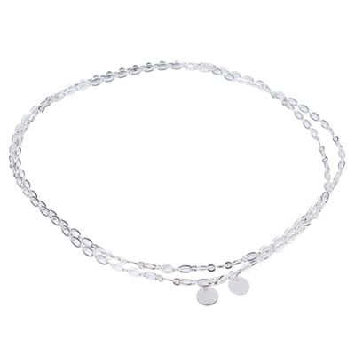 JUNYY Women Bohemian Style Tassel Sequin Geometric Waist Chain Sexy Summer Beach Bikini Body Chain Charms(Silver)