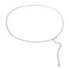 JUNYY Women Bohemian Style Tassel Sequin Geometric Waist Chain Sexy Summer Beach Bikini Body Chain Charms(Silver) view 2