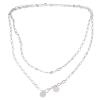 JUNYY Women Bohemian Style Tassel Sequin Geometric Waist Chain Sexy Summer Beach Bikini Body Chain Charms(Silver) view 3