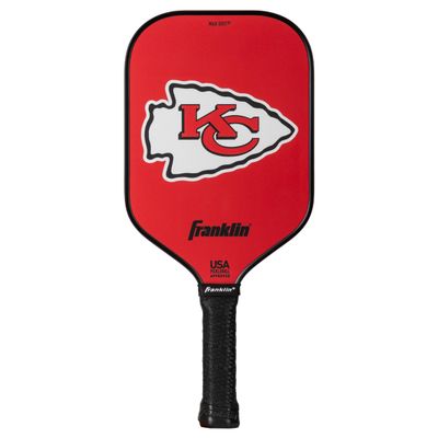 Franklin Sports NFL Kansas City Chiefs Pickleball Paddle - Pickleball X - Polypropylene Core - NFL Official Licensed Product - USAPA Approved