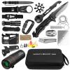 Survival Kit 34 in 1 Emergency Tactical Survival Gear Camping Tool Accessories Equipment Gifts for Men Christmas Stocking Stuffers Valentines Birthday Fathers Day for Dad Husband view 1