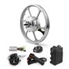 16 Inch 350W Brushless Geared Motor Mag Wheel with PAS Accelerator for Front Hub Drive Scooter Small Bike Bicycle Handle Throttle24V350W