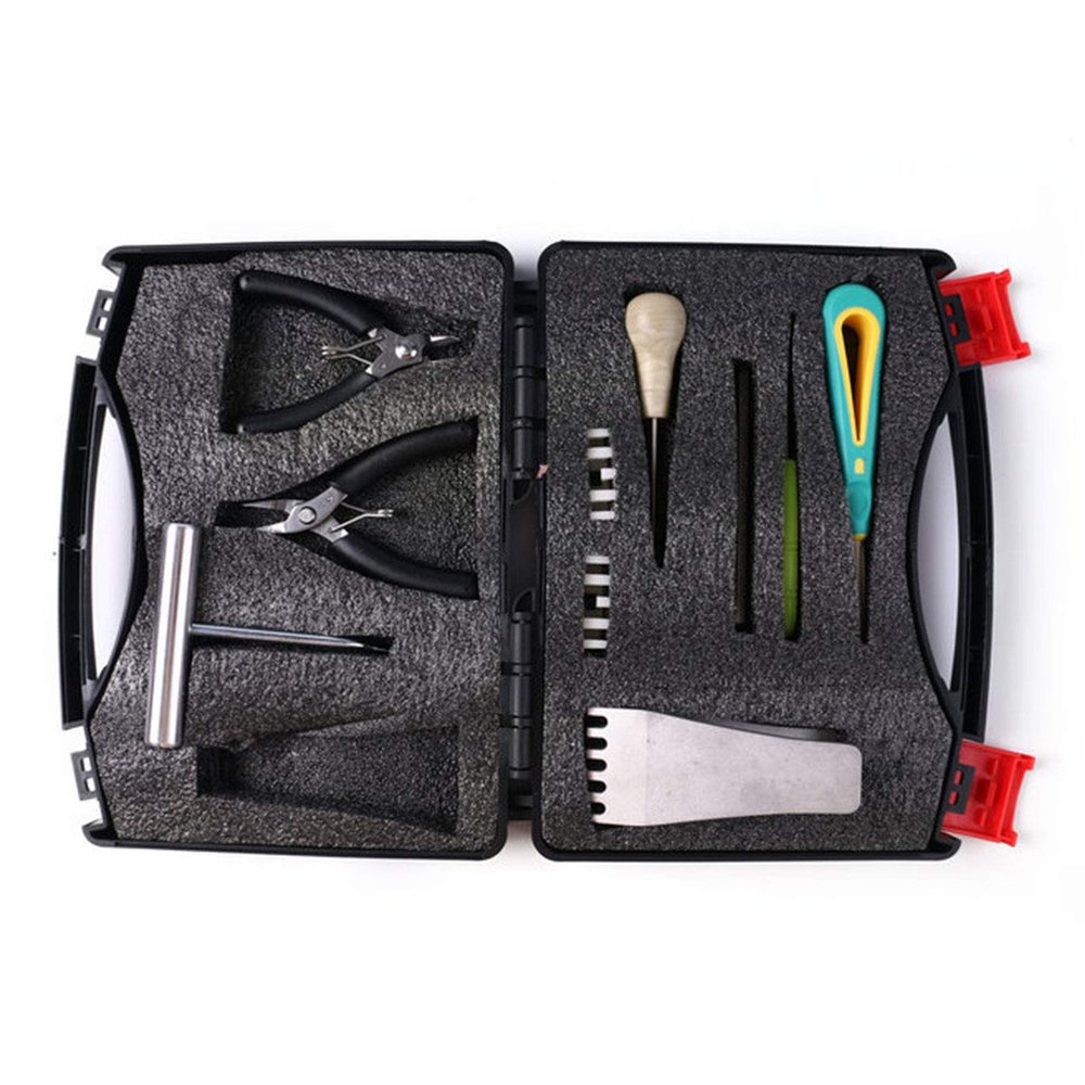 DKULMN Racquet Stringing Complete Set,Industrial Badminton Stringing Racquet Load Spreader, Badminton Racket Stringing Tools