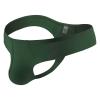 JEsilunmaMY Mens Seamless Underwear Ice Silk Low Rise U Convex Pouch G-String Thong Solid Color Breathable T-Back Panties (Green2,Large)