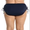 Maxine Of Hollywood Women's Standard Side Tie Mid Waist Swimsuit Bottom, Indigo, 8 view 2
