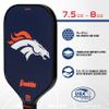 Franklin Sports NFL Denver Broncos Pickleball Paddle - Pickleball X - Polypropylene Core - NFL Official Licensed Product - USAPA Approved view 3