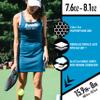 Franklin Sports Pro Pickleball Paddle - Christine McGrath Pro Player Tournament Pickleball Paddle - Polypropylene Paddle with Max Grit Surface - USA Pickleball (USAPA) Approved - Blue - 13mm Core view 2