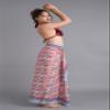 100% Cotton Hand Block Print Sarong Womens Swimsuit Wrap Beach Cover Up Long Swimwear view 3