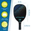 Franklin Sports Activator Pickleball Paddle and Ball Set - (2) Wooden Rackets + (2) X-40 Balls - 2 Player Paddle Set - USA Pickleball (USAPA) Approved view 3